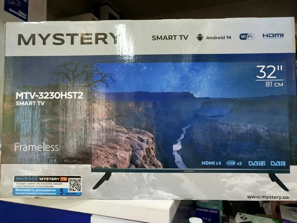 Новинка! Смарт-ТВ Mystery MTV-3230HST2 – ідеальний вибір для вашого дому!